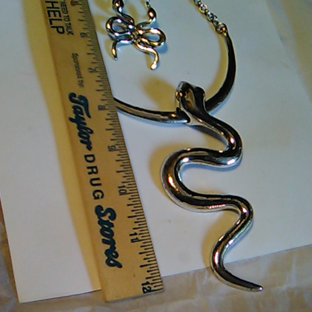 Nwt Snake Necklace and Earrings Set - Picture 10 of 14